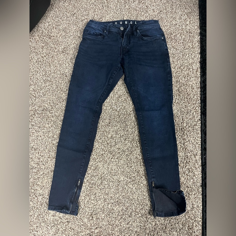 Youngla Dark Blue Skinny Jeans 30x30